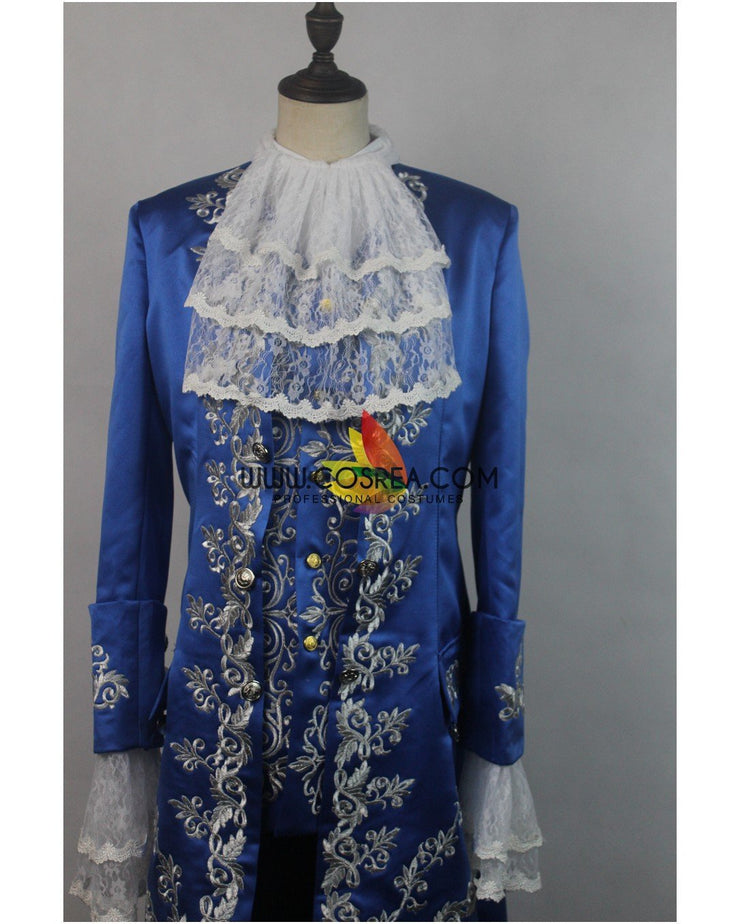 Beast 2017 Live Action Movie Formal Embroidered Cosplay Costume