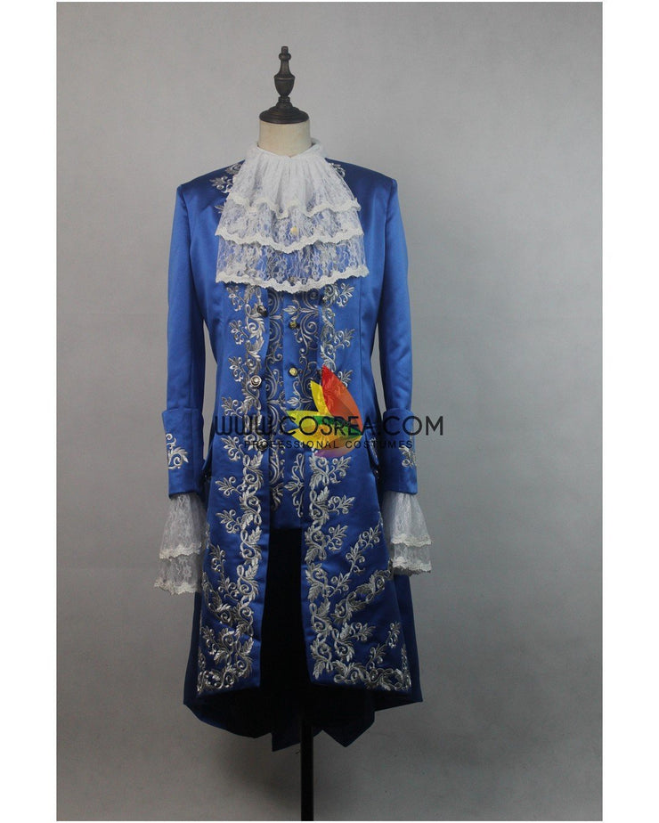 Beast 2017 Live Action Movie Formal Embroidered Cosplay Costume