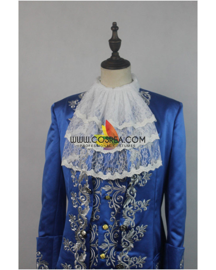 Beast 2017 Live Action Movie Formal Embroidered Cosplay Costume