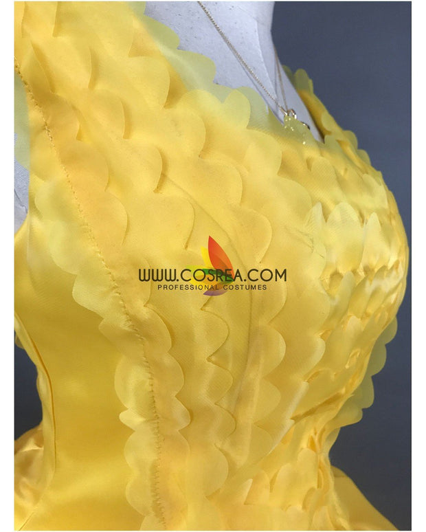 Princess Belle 2017 Live Action Movie Classic Ballgown Cosplay Costume