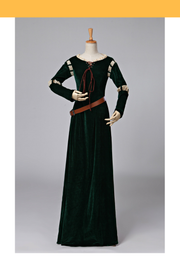 Cosrea Disney Brave Merida Classic Velvet Cosplay Costume