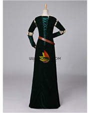 Cosrea Disney Brave Merida Classic Velvet Cosplay Costume