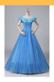 Cosrea Disney Cinderella 2015 Classic Organza Cosplay Costume