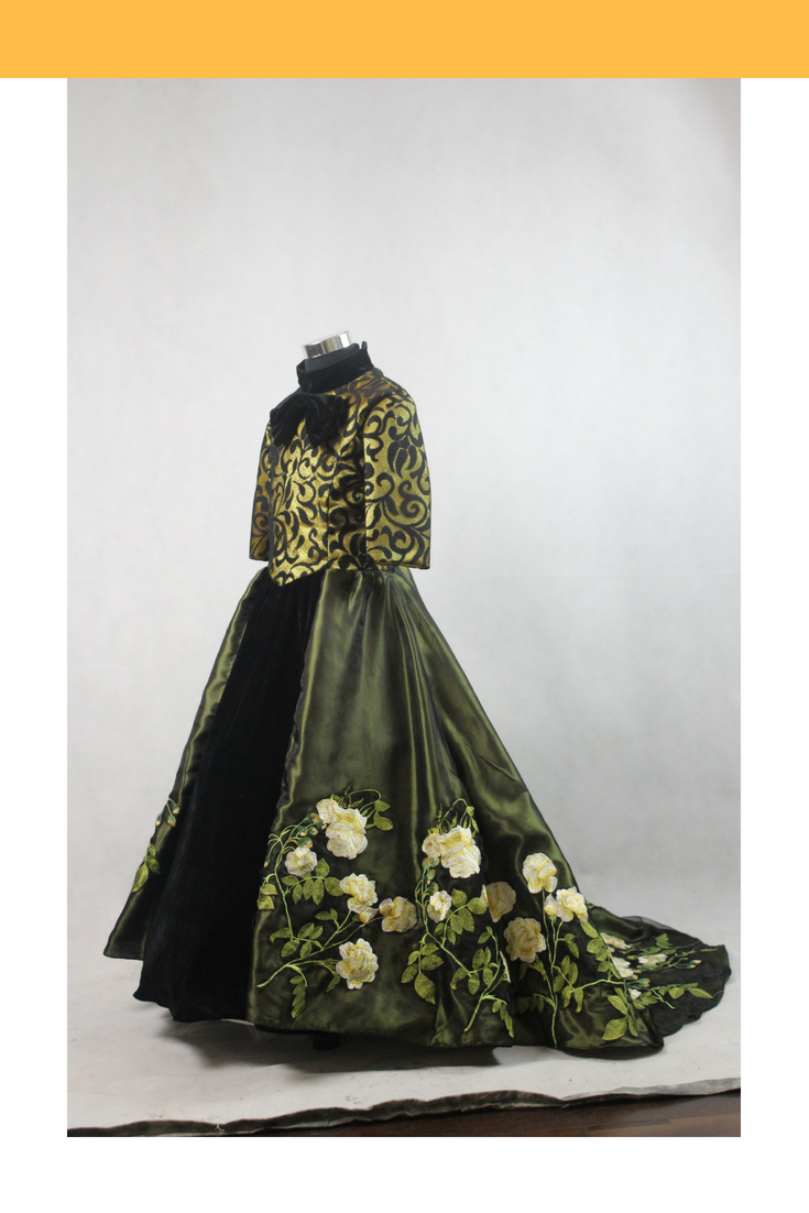 white christmas dresses Cinderella new movie blue dress Hand made (pre-order) – GNG Cosplay main image 0