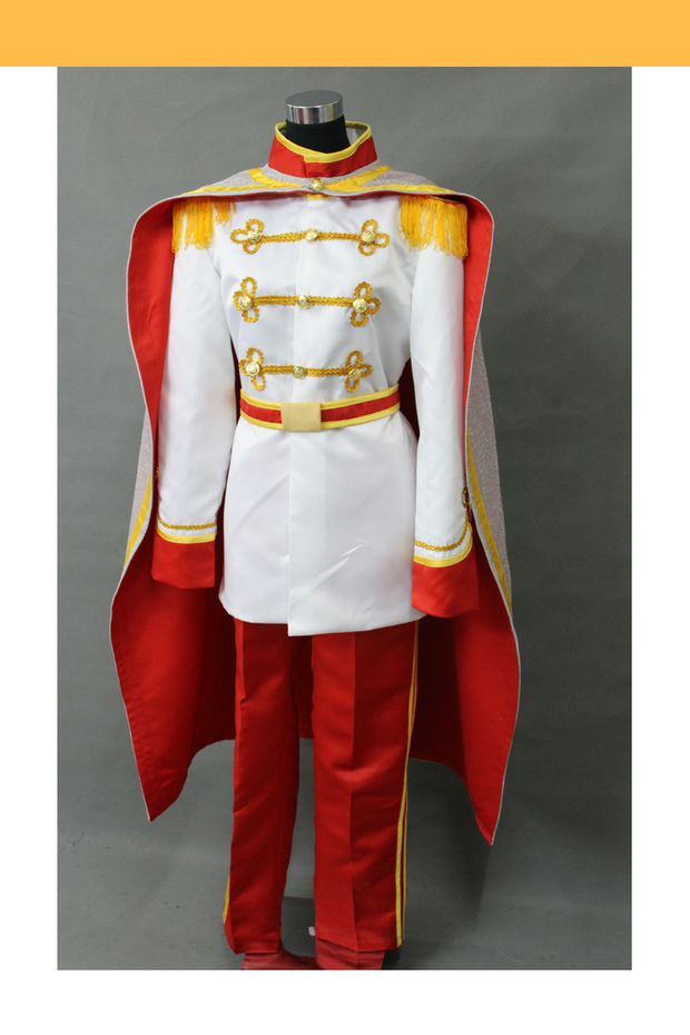 Cosrea Disney Cinderella Classic Prince Charming Cosplay Costume