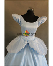 Princess Cinderella Classic Scallop Sleeves Cosplay Costume