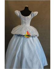 Princess Cinderella Classic Scallop Sleeves Cosplay Costume