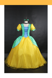 Cosrea Disney Cinderella Classic Sister Drizella Gradient Satin Cosplay Costume