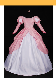 Cosrea Disney Default Little Mermaid Ariel Classic Pink Satin Cosplay Costume