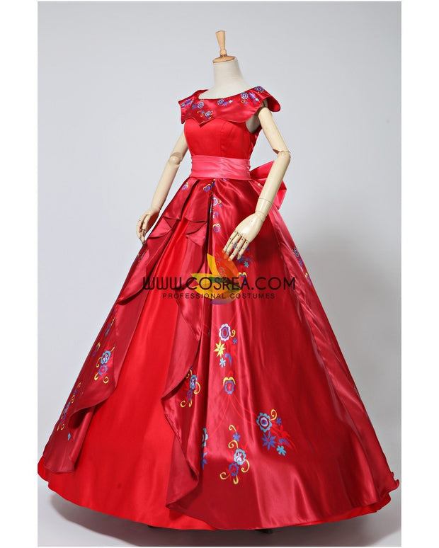 Elena of Avalor Embroidered Regal Cosplay Costume
