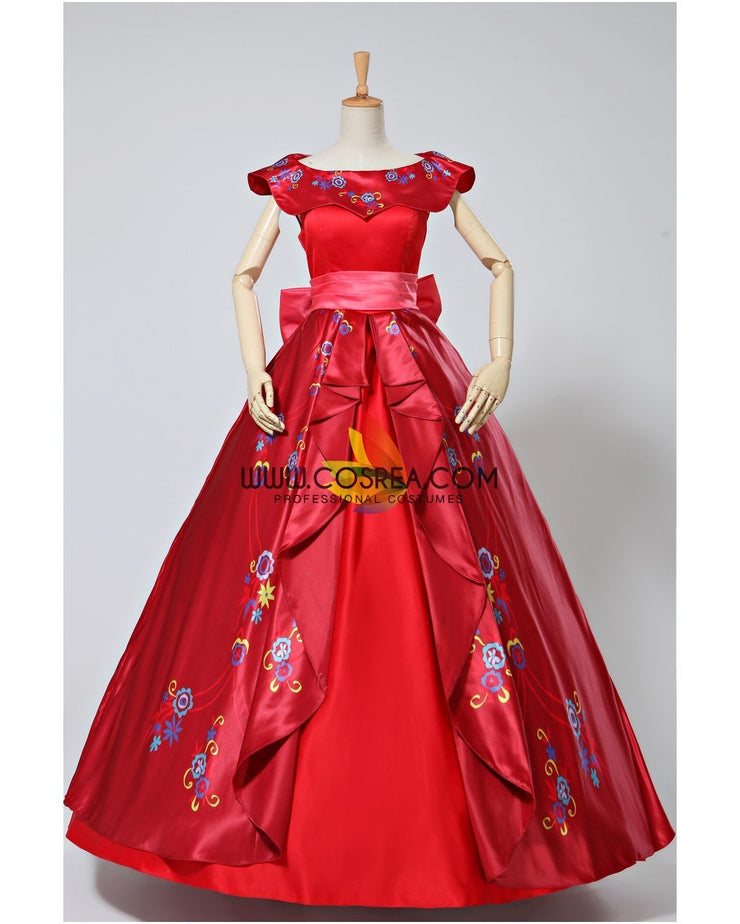 Elena of Avalor Embroidered Regal Cosplay Costume
