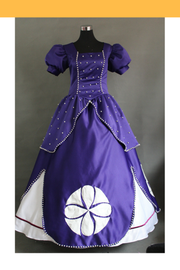 Cosrea Disney First Princess Sofia Classic Midnight Purple Cosplay Costume