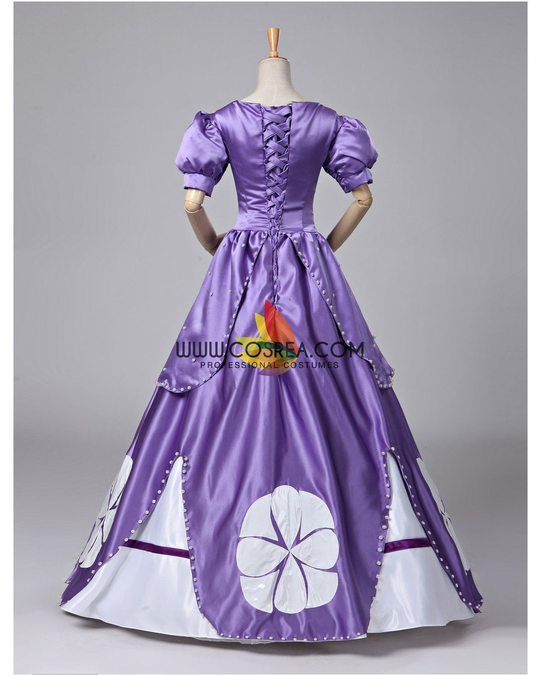 First Princess Sofia Classic Satin Cosplay Costume