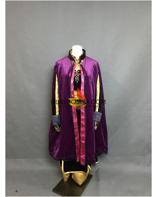 Frozen 2 Anna Embroidered Travel Cosplay Costume