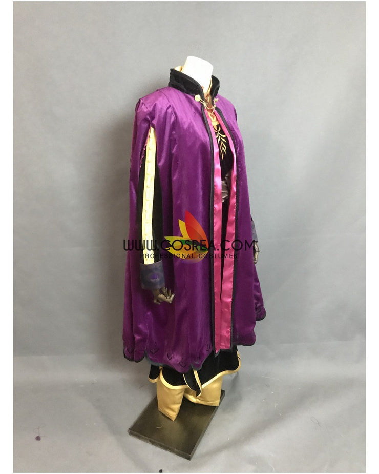 Frozen 2 Anna Embroidered Travel Cosplay Costume