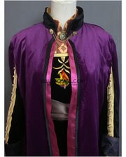 Frozen 2 Anna Embroidered Travel Cosplay Costume