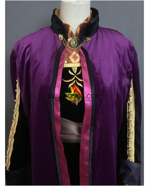 Frozen 2 Anna Embroidered Travel Cosplay Costume