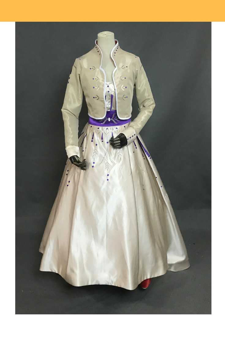 Frozen 2 Anna Formal Attire Cosplay Costume