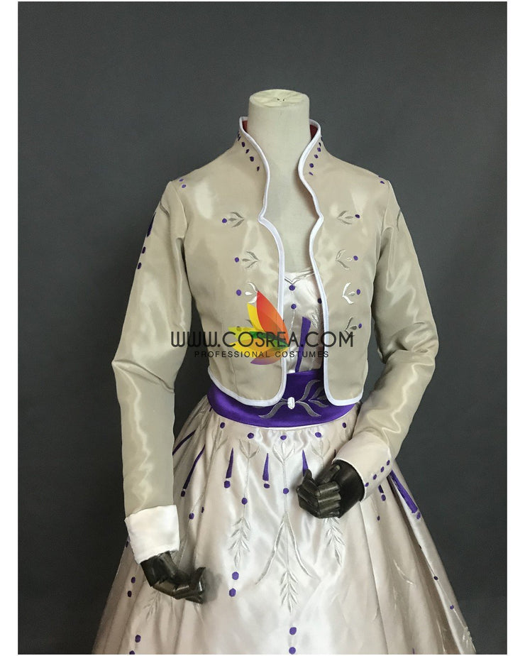 Frozen 2 Anna Formal Attire Cosplay Costume