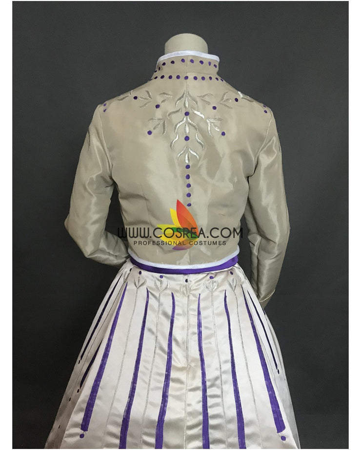 Frozen 2 Anna Formal Attire Cosplay Costume