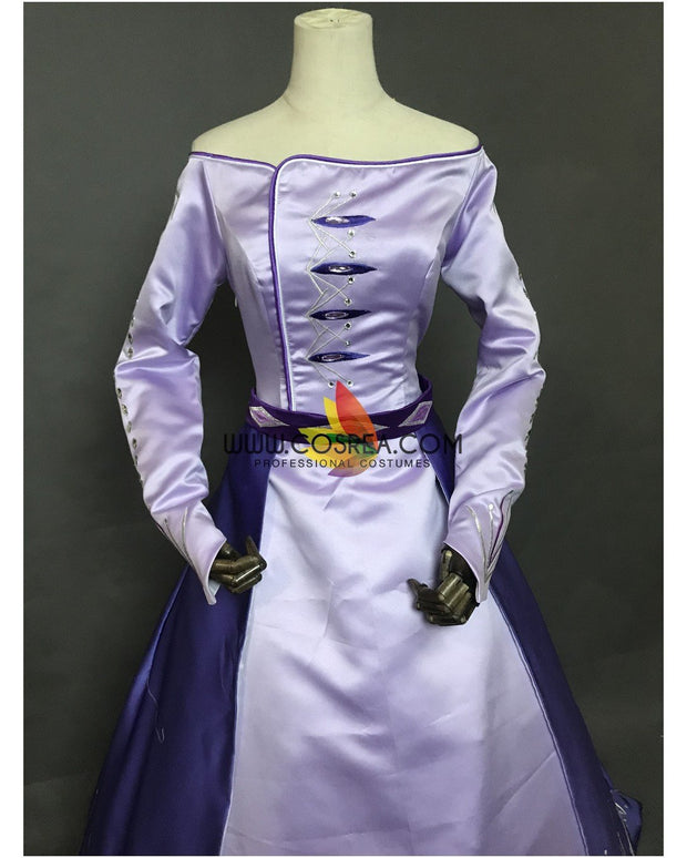 Frozen 2 Elsa Embroidered Formal Attire Cosplay Costume