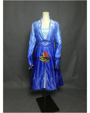 Frozen 2 Elsa Gradient Satin Cosplay Costume