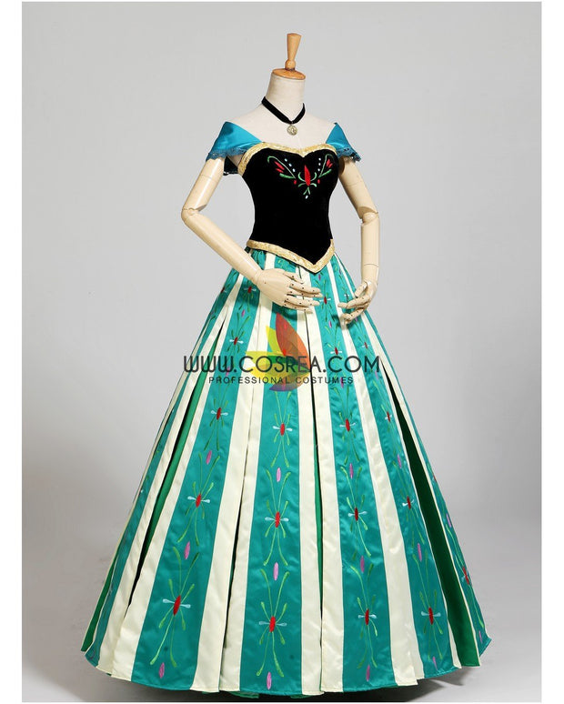 Anna cosplay coronation clearance dress