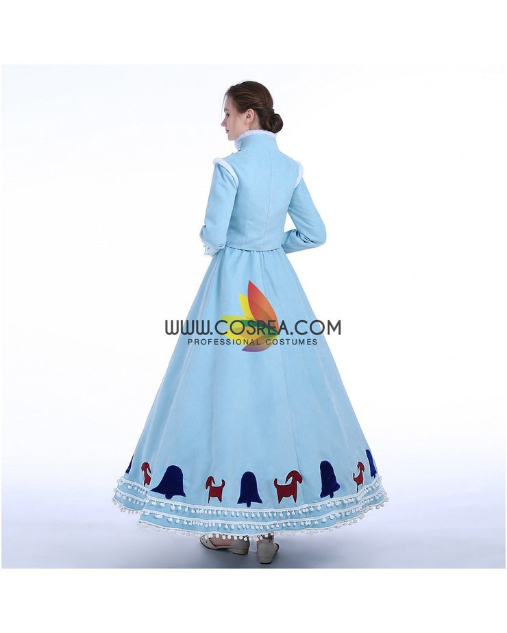 Frozen Anna's Olaf's Frozen Adventure Winter Cosplay Costume
