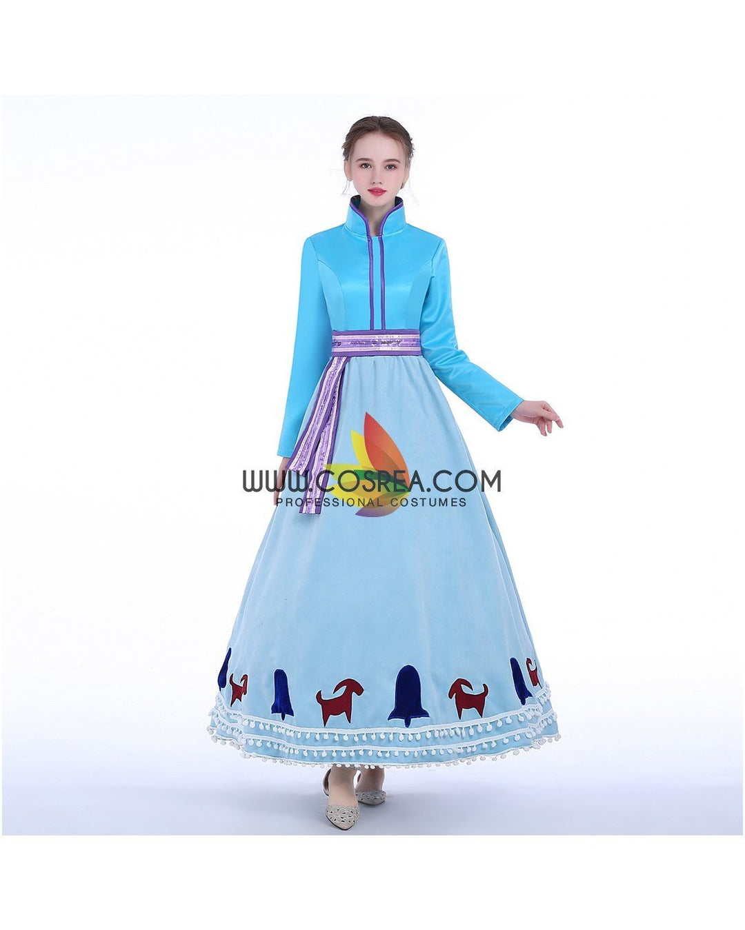Frozen Anna s Olaf s Frozen Adventure Winter Cosplay Costume