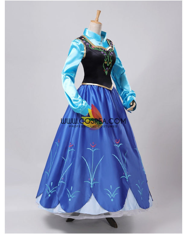 Frozen Anna Winter Outfit Cosplay Costume