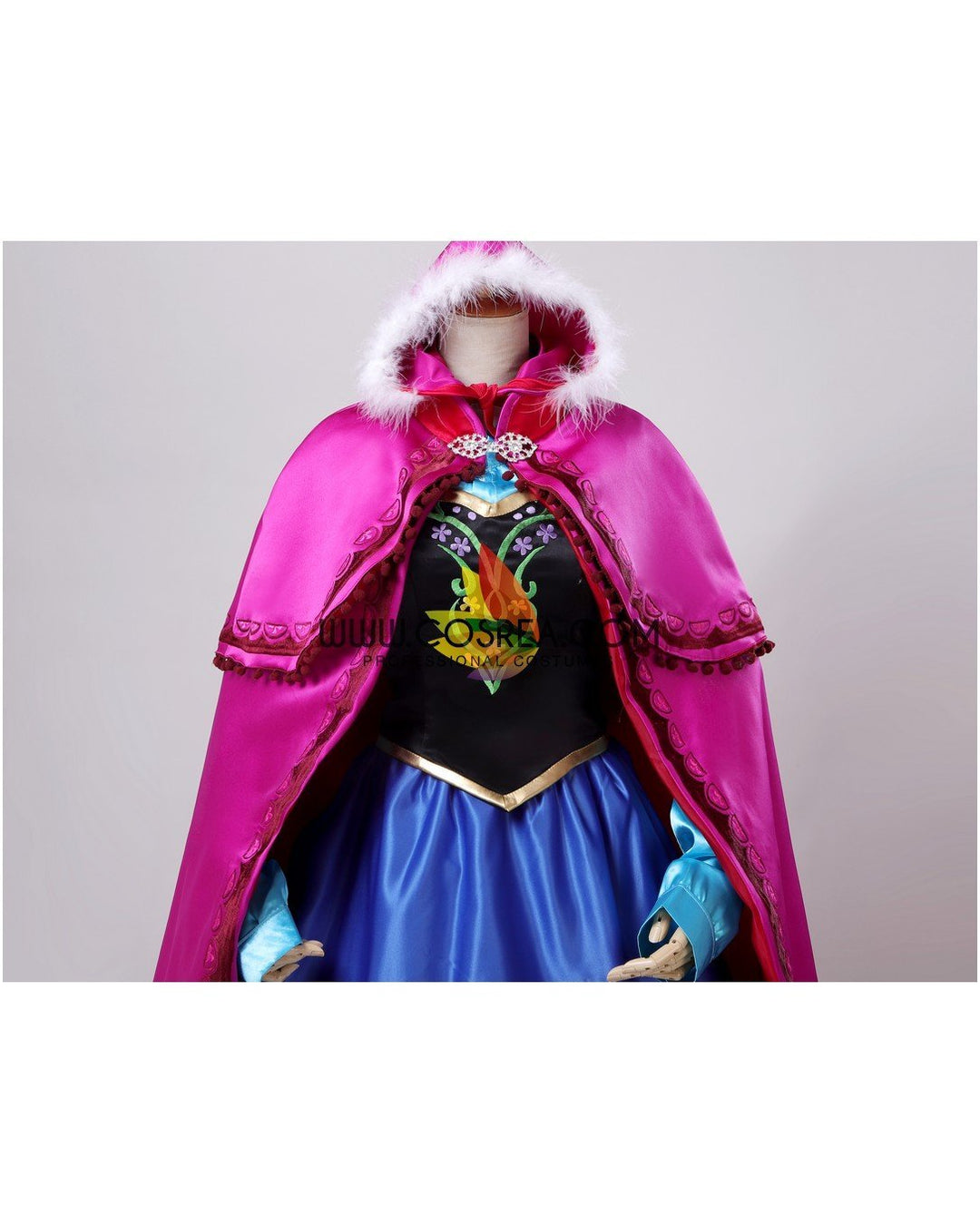 Frozen Anna Winter Outfit Cosplay Costume - Cosrea Cosplay