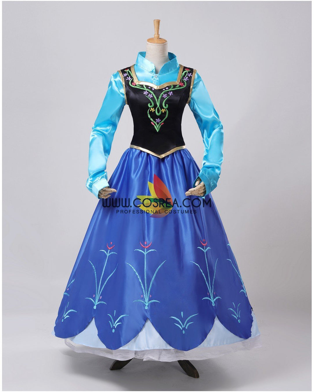 navy blue dress for baby girl Amazon.com: Disguise Anna Frozen Adventure Dress Deluxe Costume,  Multicolor, Medium (7-8) : Toys & Games main image 0