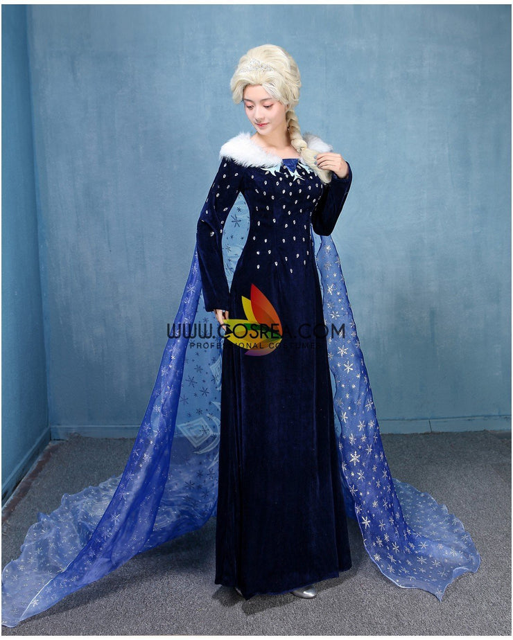 Frozen Elsa's Olaf Frozen Adventure Cosplay Costume