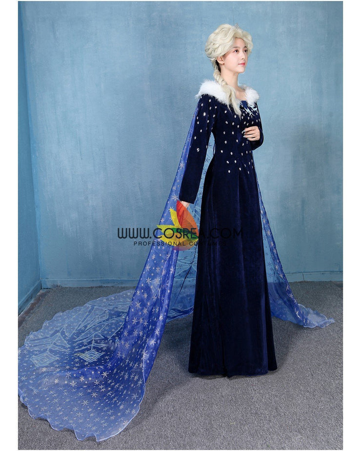 Frozen Elsa's Olaf Frozen Adventure Cosplay Costume