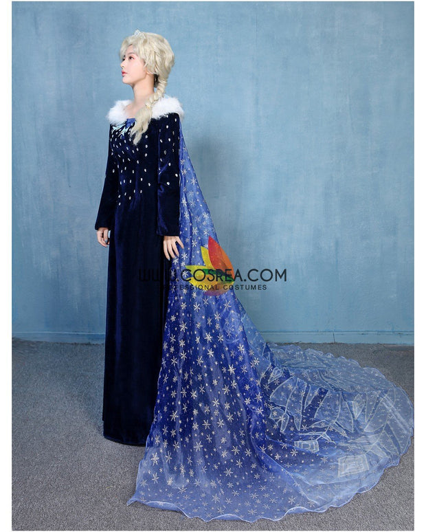 Frozen Elsa's Olaf Frozen Adventure Cosplay Costume