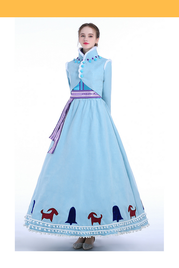 Anna winter dress sales frozen