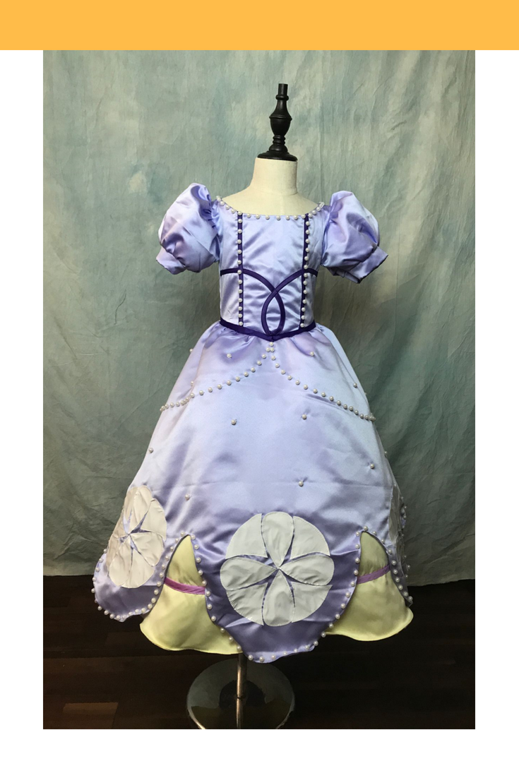 First Princess Sofia Girls Size Cosplay Costume First Princess Sofia Girls Size Cosplay Costume
