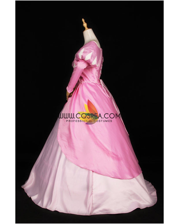 Princess Ariel Classic Blush Pink Satin Little Mermaid Cosplay Costume