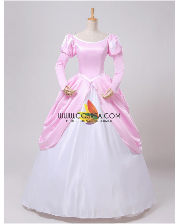 Princess Ariel Classic Pink Little Mermaid Cosplay Costume