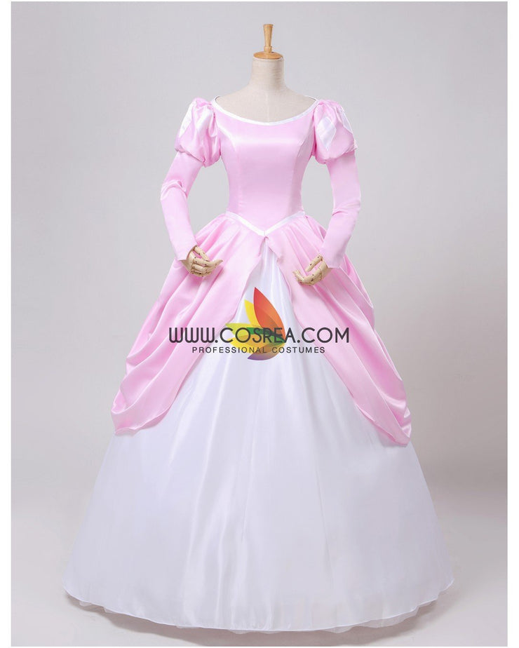 Princess Ariel Classic Pink Little Mermaid Cosplay Costume