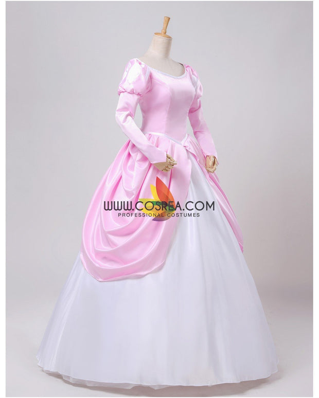 Princess Ariel Classic Pink Little Mermaid Cosplay Costume