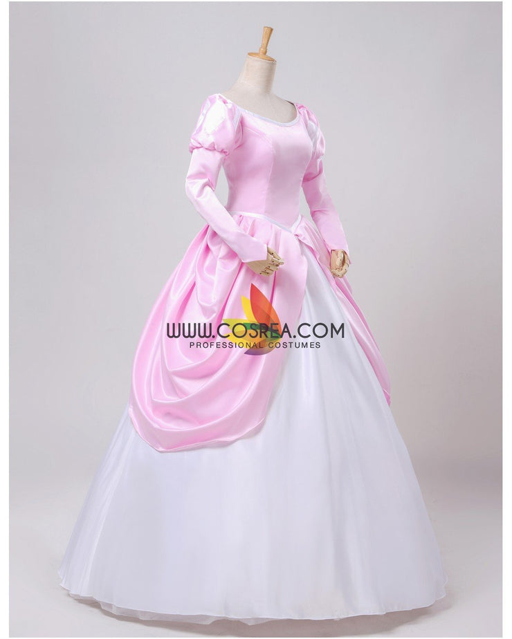 Princess Ariel Classic Pink Little Mermaid Cosplay Costume
