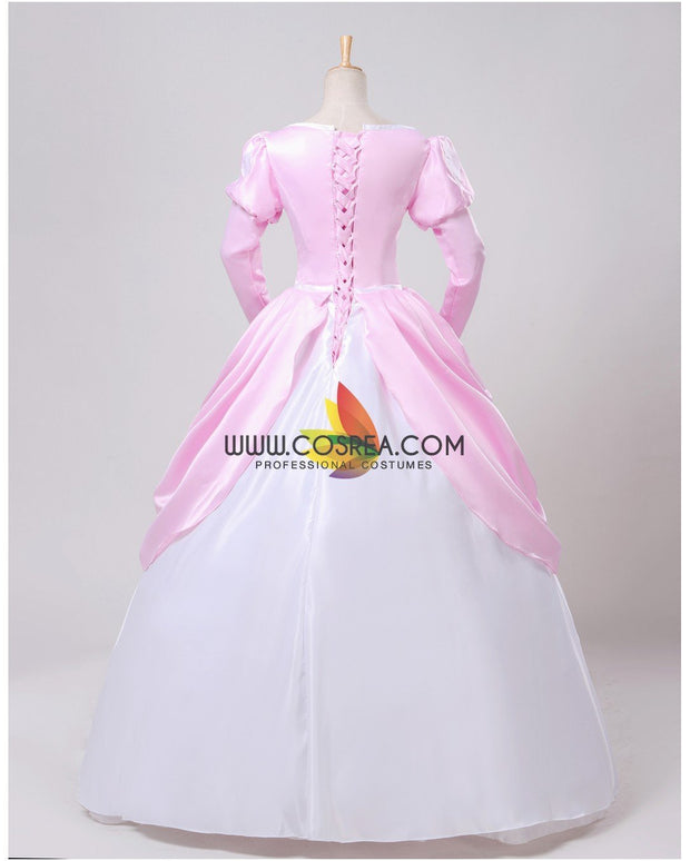 Princess Ariel Classic Pink Little Mermaid Cosplay Costume