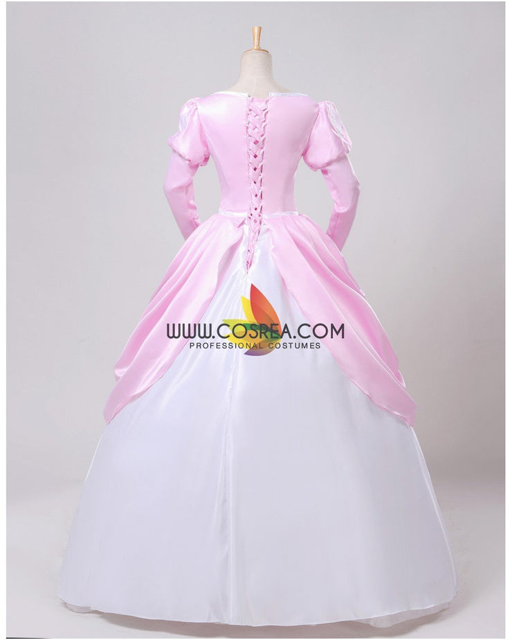 Princess Ariel Classic Pink Little Mermaid Cosplay Costume
