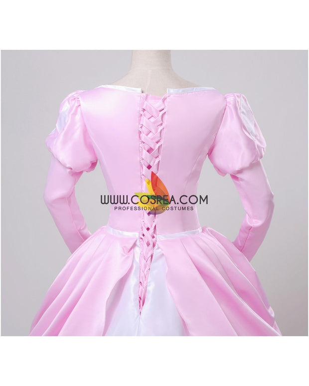 Princess Ariel Classic Pink Little Mermaid Cosplay Costume