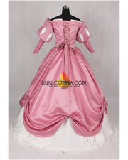 Princess Ariel Classic Rose Pink Satin Little Mermaid Cosplay Costume