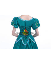Princess Ariel Emerald Green Little Mermaid Cosplay Costume