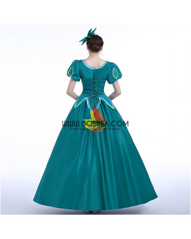 Princess Ariel Emerald Green Little Mermaid Cosplay Costume