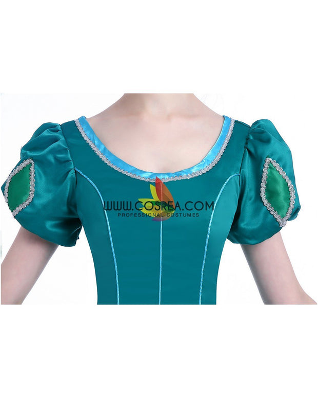Princess Ariel Emerald Green Little Mermaid Cosplay Costume
