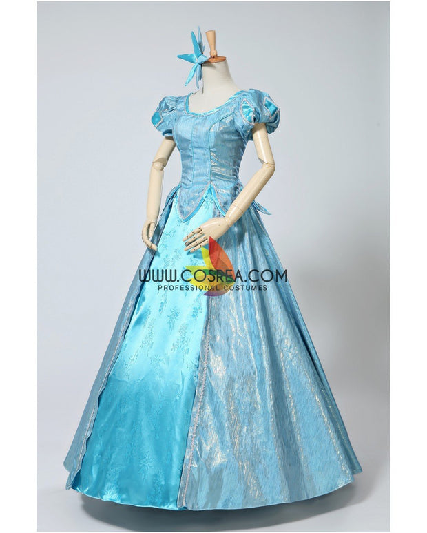 Princess Ariel Park Inspired Brocade Satin Little Mermaid Cosplay ...